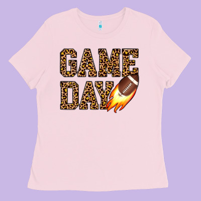 Game Day Football Ladies Tee Designed By Jahusdesignshop