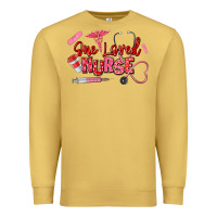 Antique Gold one loved nurse Premium Sweatshirt - texasbilliewilder
