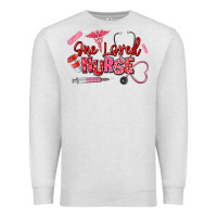 Oatmeal Heather one loved nurse Premium Sweatshirt - texasbilliewilder