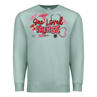 Seafoam one loved nurse Premium Sweatshirt - texasbilliewilder