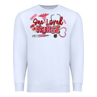 White one loved nurse Premium Sweatshirt - texasbilliewilder