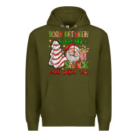 Army Green torn between lookin' like a snack and eatin' one Premium Hoodie - texasbilliewilder