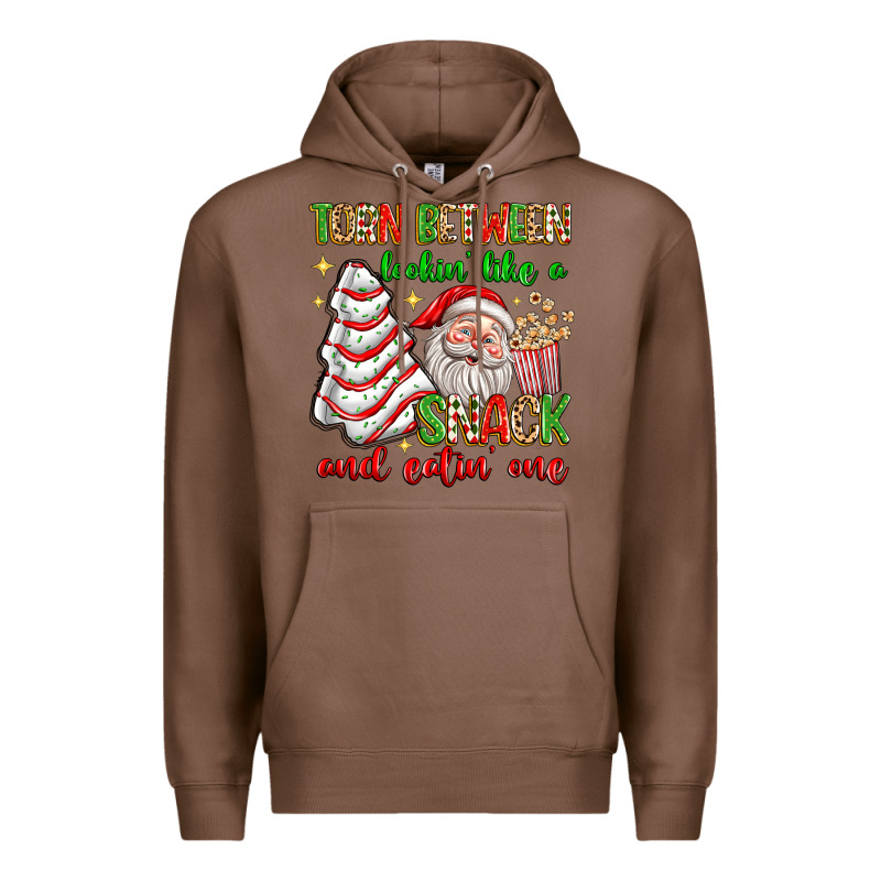 Torn Between Lookin' Like A Snack And Eatin' One Premium Hoodie by texasbilliewilder | Teevron