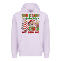 Lilac torn between lookin' like a snack and eatin' one Premium Hoodie - texasbilliewilder