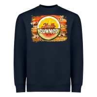 Navy hello summer watermelon lemon Heavyweight Sweatshirt - Jasminsmagicworld