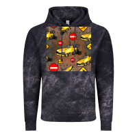Cloud Black asphalt paver seamless pattern Vintage Hoodie - BundleAndBundleShop