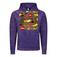 Cloud Purple asphalt paver seamless pattern Vintage Hoodie - BundleAndBundleShop