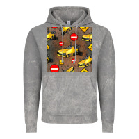 Cloud Rock asphalt paver seamless pattern Vintage Hoodie - BundleAndBundleShop