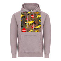 Vintage Zinc asphalt paver seamless pattern Vintage Hoodie - BundleAndBundleShop