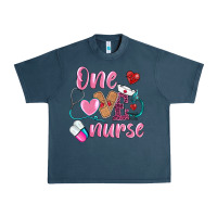 Midnight Navy one loved nurse Urban Heavy Tee - BarkalooDesign