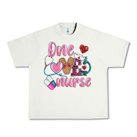 Pistachio one loved nurse Urban Heavy Tee - BarkalooDesign