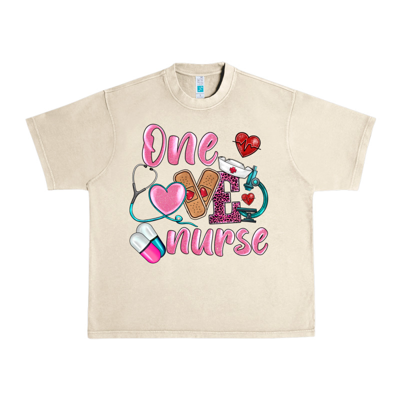 One Loved Nurse Urban Heavy Tee by BarkalooDesign | Teevron