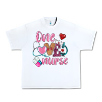 White one loved nurse Urban Heavy Tee - BarkalooDesign