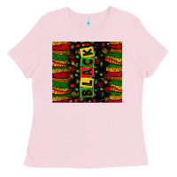 Bubblegum Pink black license letters Ladies Tee - Zillion Design Studio