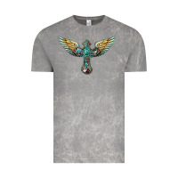 Cloud Rock western cross wings Vintage Tee - BarkalooDesign