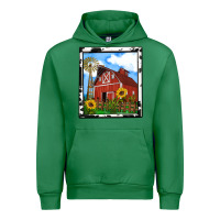Emerald rustic western barn olivia Urban Hoodie - OliviaCreatesArt