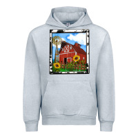 Heather Grey rustic western barn olivia Urban Hoodie - OliviaCreatesArt