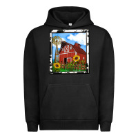 Pigment Black rustic western barn olivia Urban Hoodie - OliviaCreatesArt