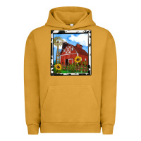 Pigment Peanut Butter rustic western barn olivia Urban Hoodie - OliviaCreatesArt