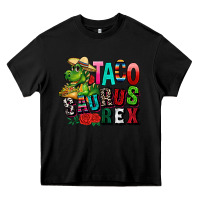 Black taco saurus rex Heavy Core Tee - CTS Tumbler Store