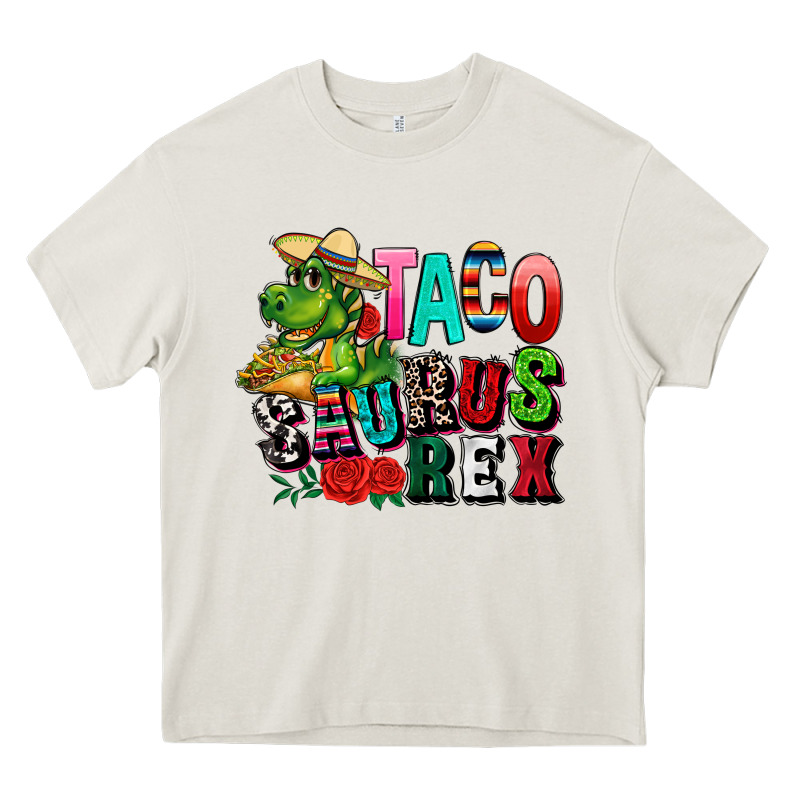 Taco Saurus Rex Heavy Core Tee by CTS Tumbler Store | Teevron