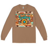 Toasted Coconut i'm just out here trusting god Long Sleeve Tee - JahusDesignShop