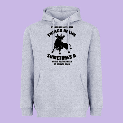 Taurus Horoscope Heavyweight Hoodie Designed By Bettercallsaul