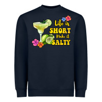 Navy life is short make it salty Heavyweight Sweatshirt - Jasminsmagicworld