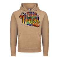 Vintage Coffee trick or treat black Vintage Hoodie - JahusDesignShop