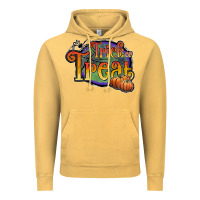 Vintage Mustard trick or treat black Vintage Hoodie - JahusDesignShop