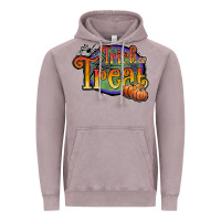 Vintage Zinc trick or treat black Vintage Hoodie - JahusDesignShop