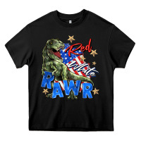 Black red white rawr Heavy Core Tee - Zillion Design Studio