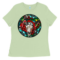 Matcha Christmas skull Ladies Tee - RanaPortraitStore