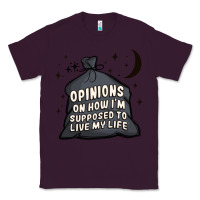 Plum opinions on how i'm supposed to live my life Classic Tee - MaliasSmallBusiness