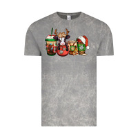 Christmas Baby Calf Coffee Cups Vintage Tee | Teevron