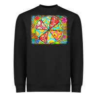 Black fruit plate Heavyweight Sweatshirt - Jasminsmagicworld