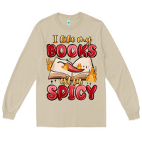 Mushroom i like my books extra spicy Long Sleeve Tee - MaliasSmallBusiness