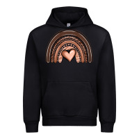 Black melanin rainbow Urban Hoodie - OliviaCreatesArt