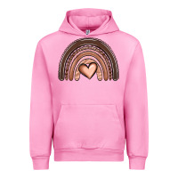 Fuchsia Pink melanin rainbow Urban Hoodie - OliviaCreatesArt