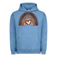 Pigment Pebble Blue melanin rainbow Urban Hoodie - OliviaCreatesArt