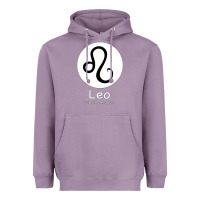Lavender Leo Horoscope Heavyweight Hoodie - Bettercallsaul