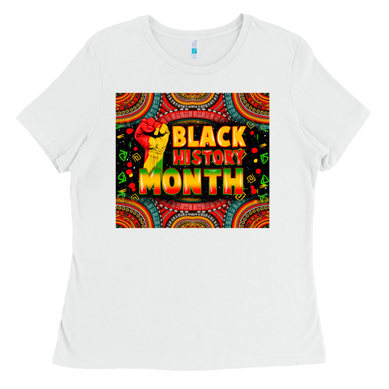 Black History Month Ladies Tee by Zillion Design Studio | Teevron