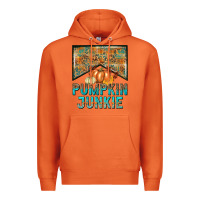 Carrot Pumpkin junkie Premium Hoodie - NancyCooperArtShop