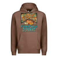 Chestnut Pumpkin junkie Premium Hoodie - NancyCooperArtShop