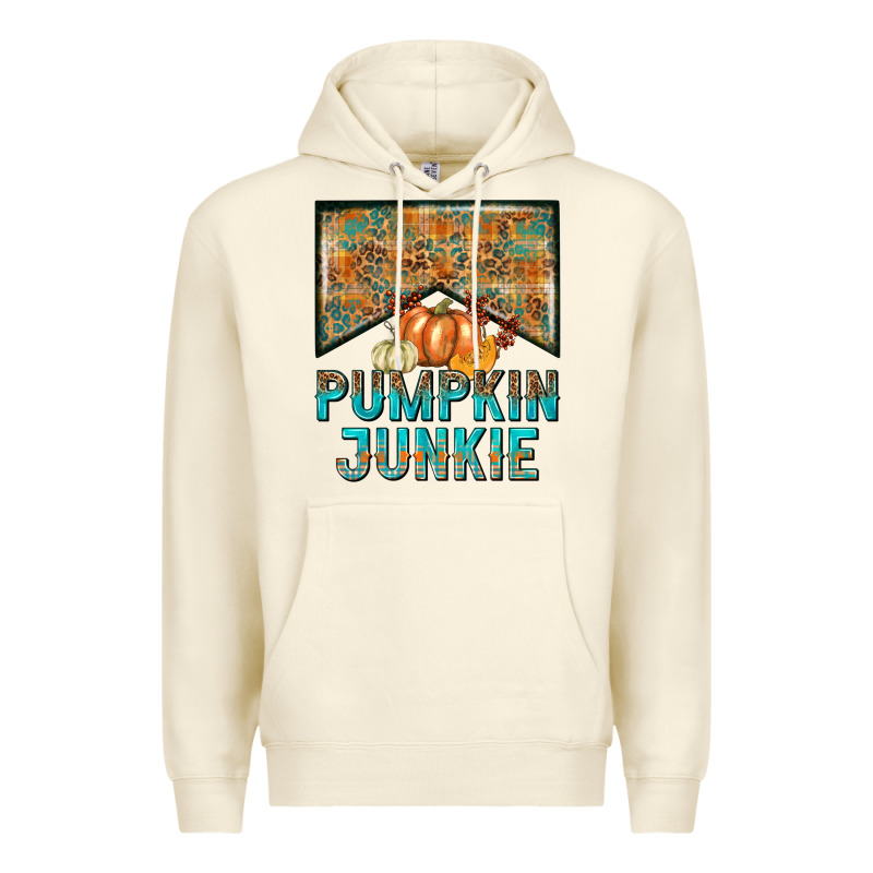 Pumpkin Junkie Premium Hoodie by NancyCooperArtShop | Teevron