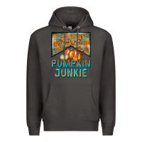 Smoke Pumpkin junkie Premium Hoodie - NancyCooperArtShop