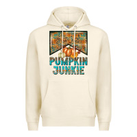 Tofu Pumpkin junkie Premium Hoodie - NancyCooperArtShop