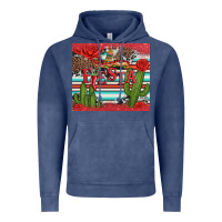 Vintage Denim fiesta with pepper Vintage Hoodie - Artiststas