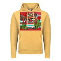Vintage Mustard fiesta with pepper Vintage Hoodie - Artiststas