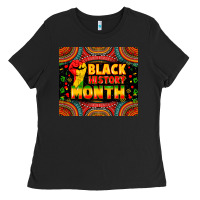 Black black history month Ladies Tee - Zillion Design Studio